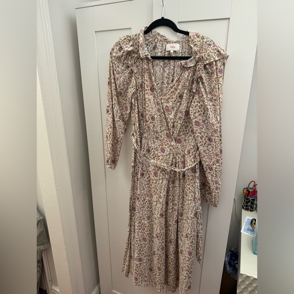 Xirena Floral Midi Dress - Picture 1 of 3